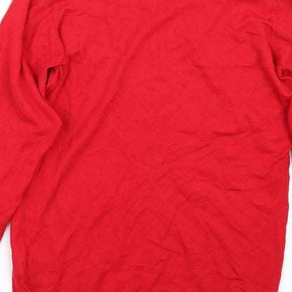 Pazaitalia Womens Red   Pullover Jumper Size S