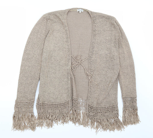 Filati Womens Brown   Cardigan Jumper Size XL