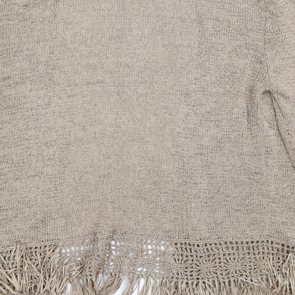 Filati Womens Brown   Cardigan Jumper Size XL
