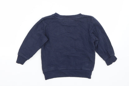 Next Boys Blue   Pullover Jumper Size 2 Years