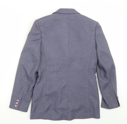 Autonomy Womens Purple   Jacket Blazer Size 10