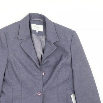 Autonomy Womens Purple   Jacket Blazer Size 10