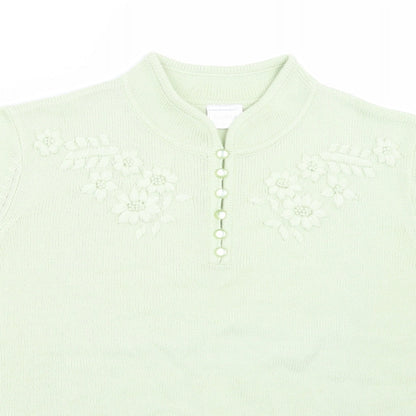 Classics Womens Green   Basic T-Shirt Size 16