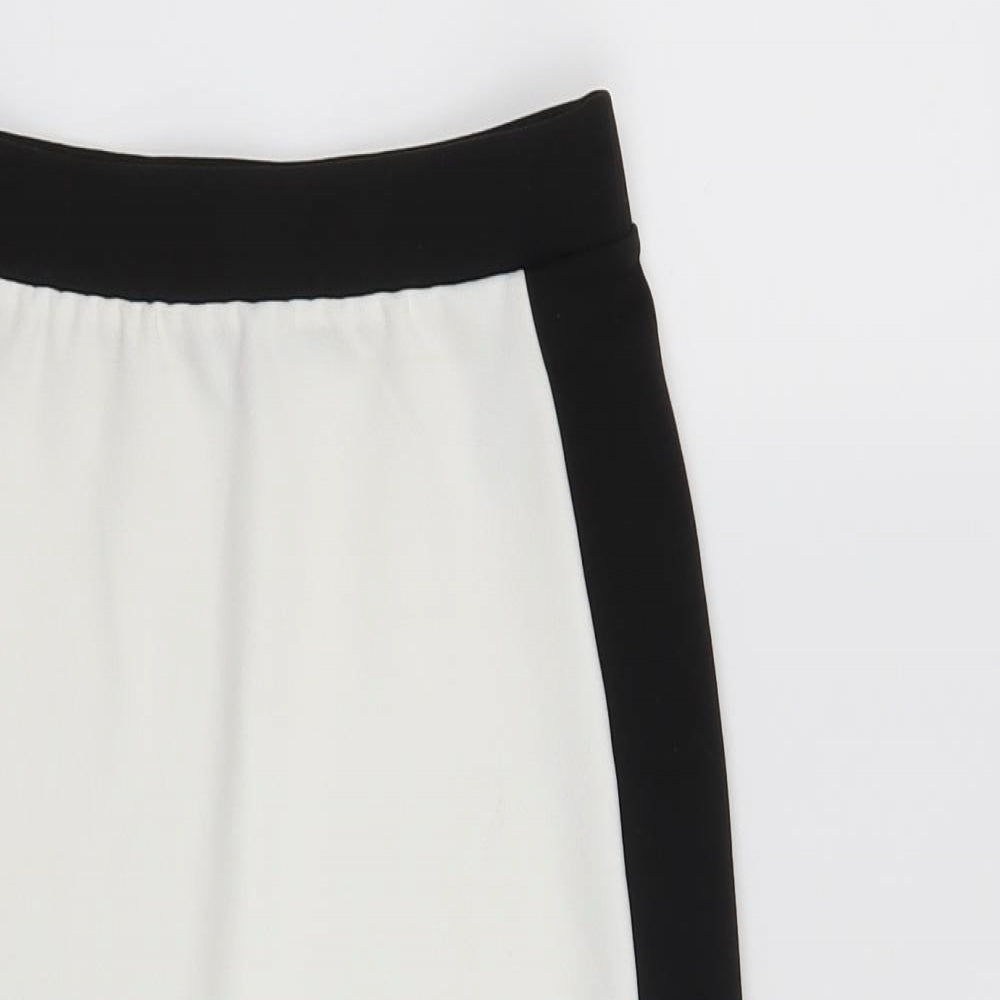 New Look Womens White   Skort Skirt Size 4