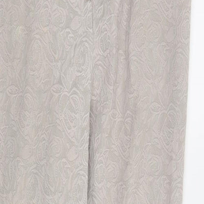 Womens UK Size 8 NEXT Relaxed Fit  Beige Trousers