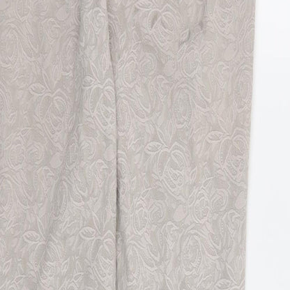 Womens UK Size 8 NEXT Relaxed Fit  Beige Trousers