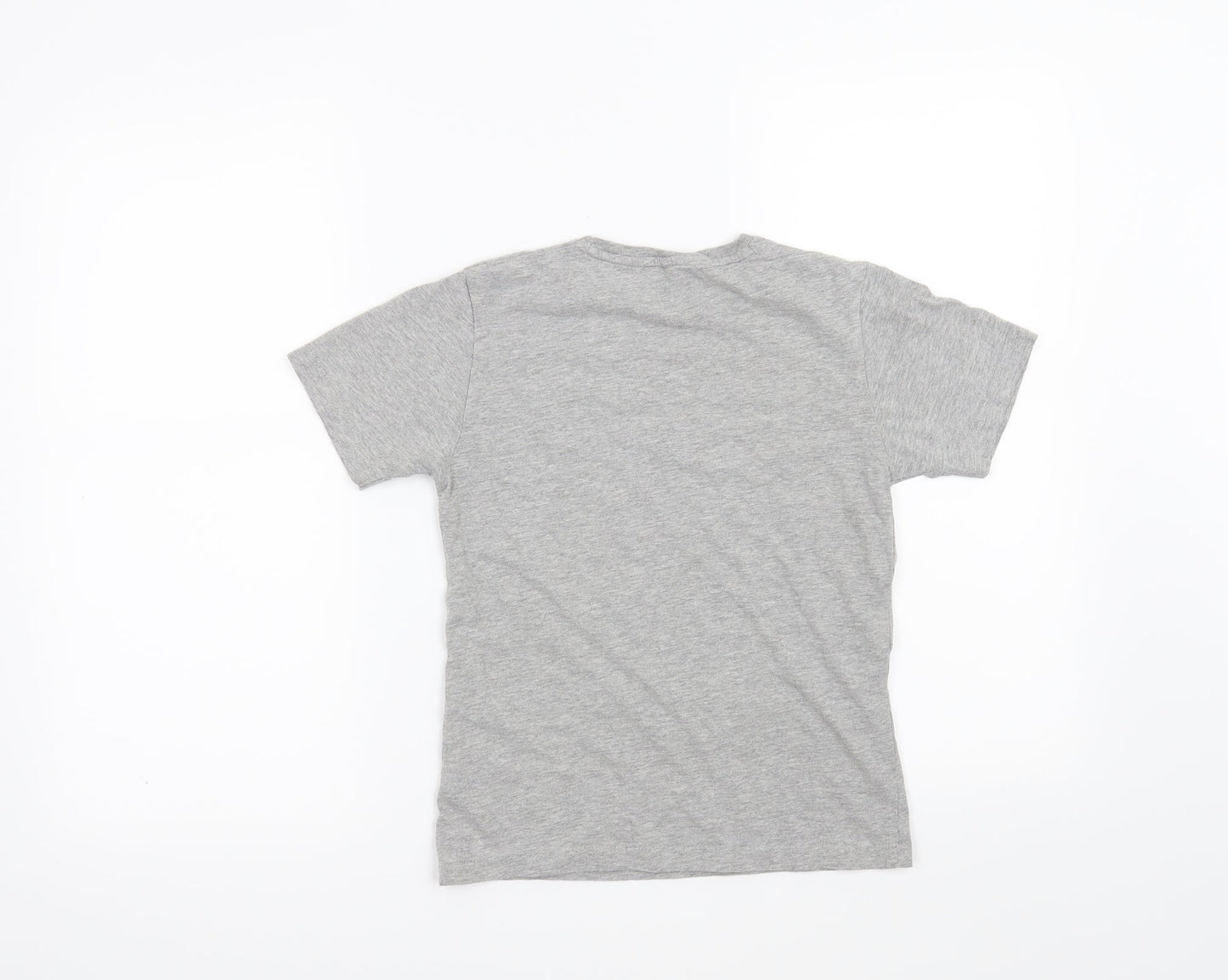 Rebel Boys Grey   Pullover T-Shirt Size 9-10 Years  - Los Angeles Iron & Wheels