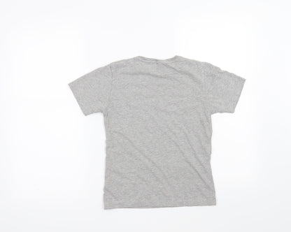 Rebel Boys Grey   Pullover T-Shirt Size 9-10 Years  - Los Angeles Iron & Wheels