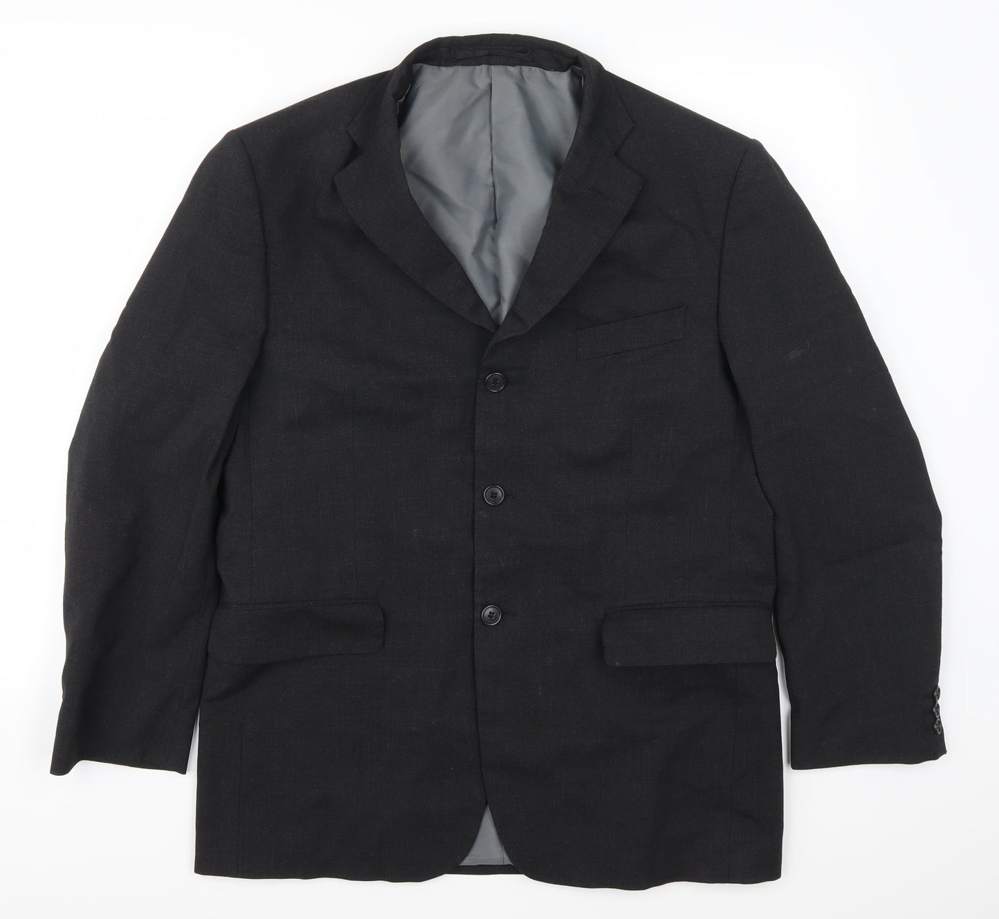 Mens UK Size 40 Marks and Spencer Regular Grey Suit Jacket