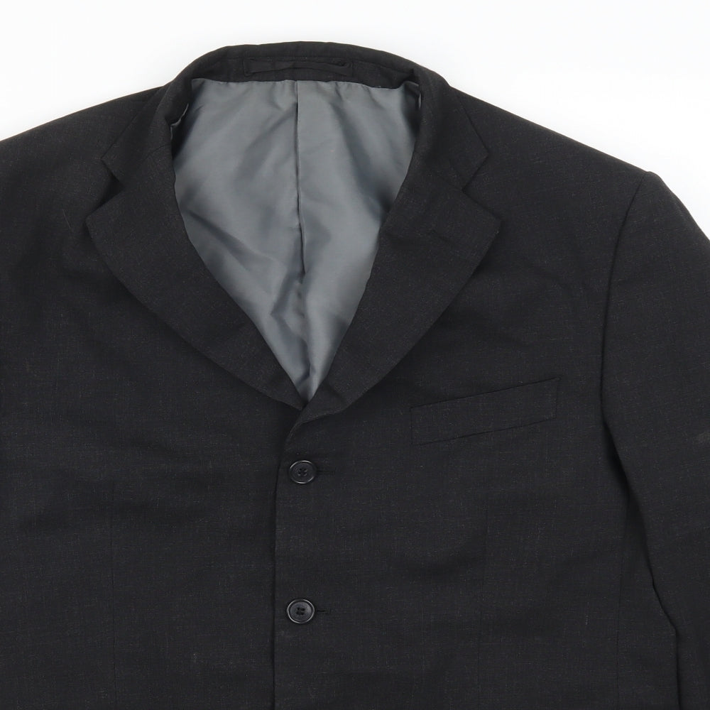 Mens UK Size 40 Marks and Spencer Regular Grey Suit Jacket