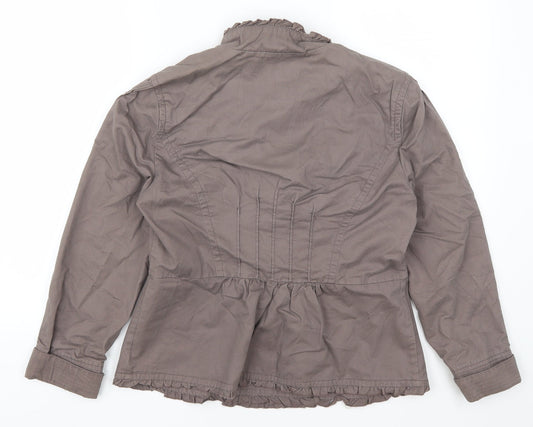 Womens UK Size 12 Debenhams Brown Jacket