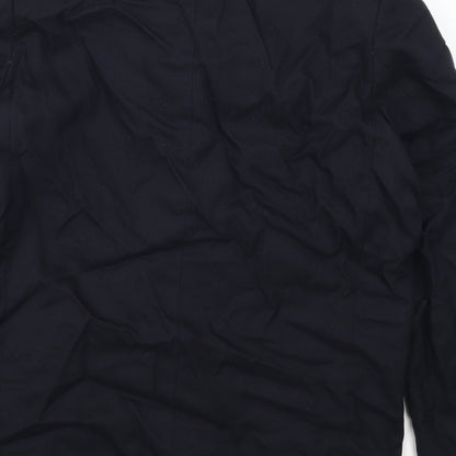 Basix Womens Blue   Jacket Suit Jacket Size 12