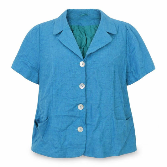 Womens UK Size 18 Dorothy Perkins Blue Jacket