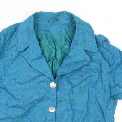 Womens UK Size 18 Dorothy Perkins Blue Jacket