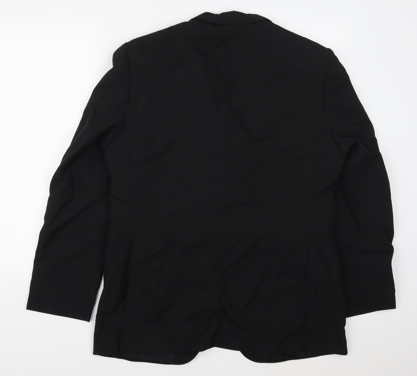 Mens UK Size 40 Varteks Regular Black Suit Jacket