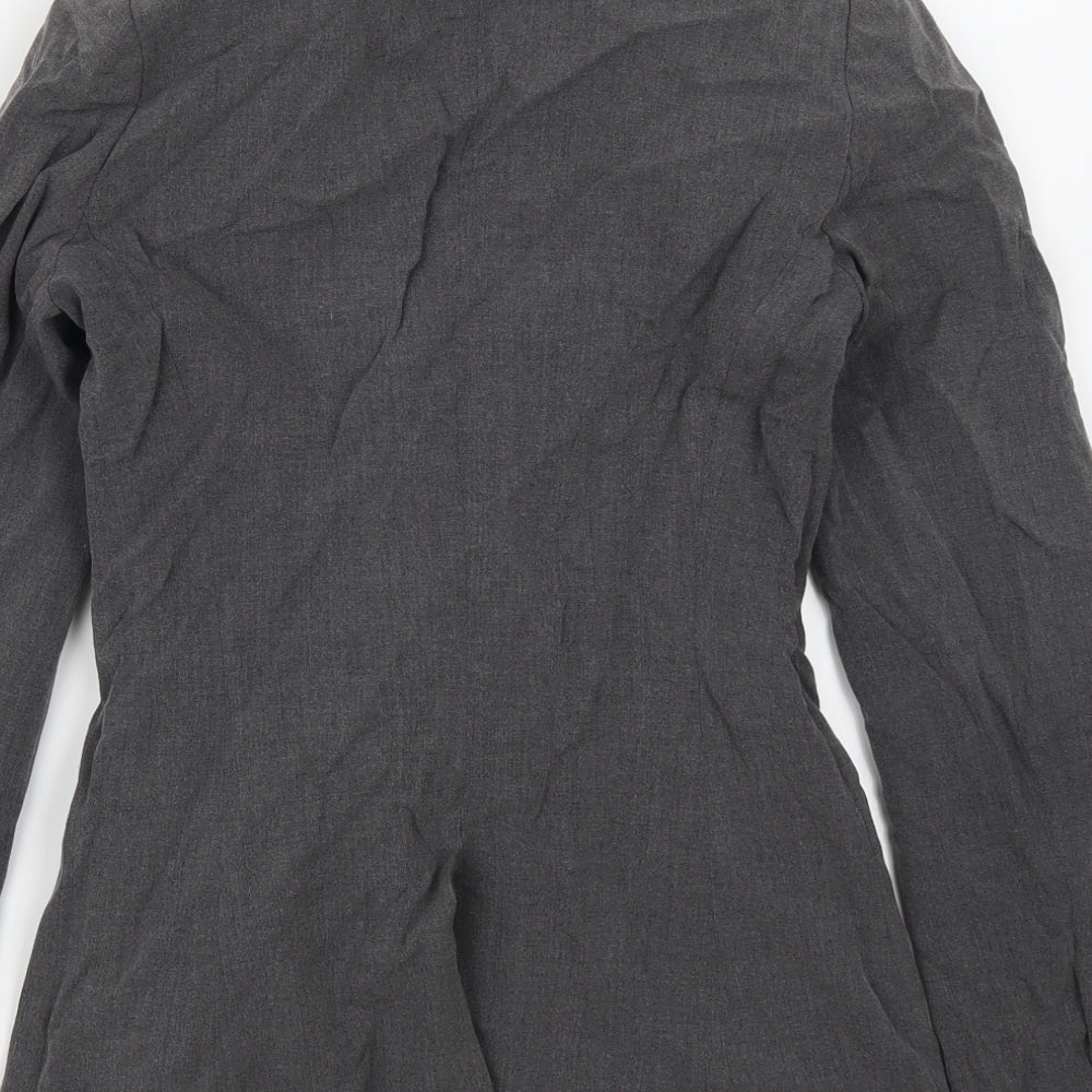 New Look Womens Grey   Jacket Suit Jacket Size 8
