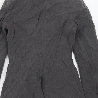 New Look Womens Grey   Jacket Suit Jacket Size 8