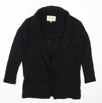 Womens UK Size 6 River Island Black Jacket
