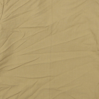 Daxon Womens Beige   Jacket Suit Jacket Size 14