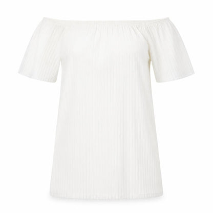 Boohoo Womens White   Mini  Size 10  - Pleated