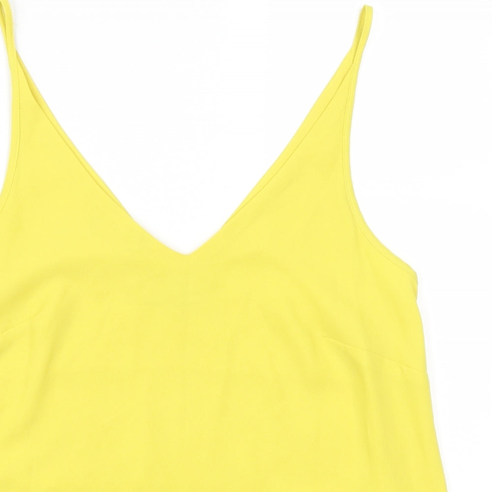 Papaya Womens Yellow   Basic Tank Size 8