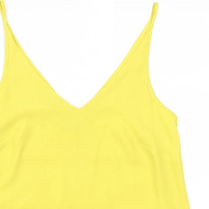 Papaya Womens Yellow   Basic Tank Size 8