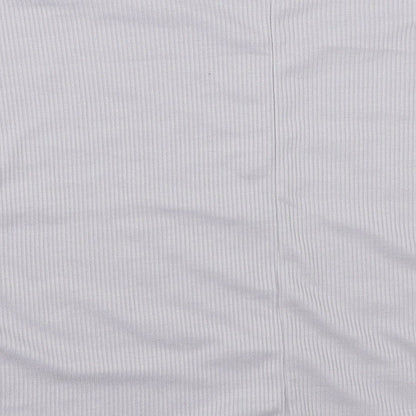 Boohoo Womens Grey   Pullover Sweatshirt Size 10