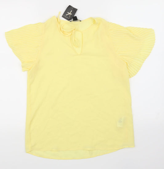 Primark Womens Yellow   Basic Blouse Size 10