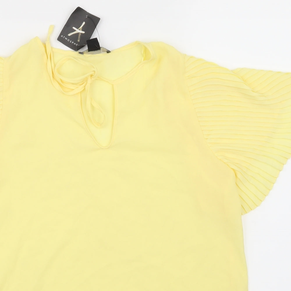 Primark Womens Yellow   Basic Blouse Size 10