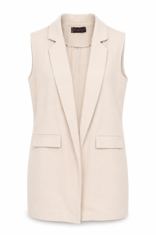 Candy crush Womens Ivory   Gilet Jacket Size 8