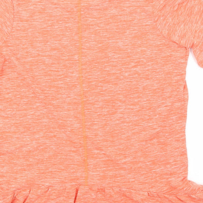 Womens UK Size 10 NEXT Orange Basic T-Shirt