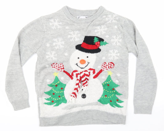 Primark Mens Grey   Pullover Sweatshirt Size S