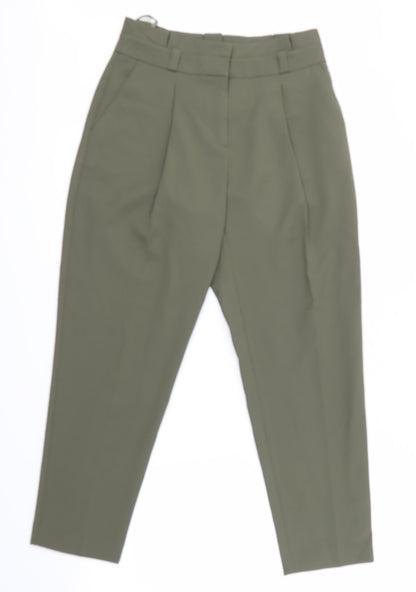 NewLook Womens Green Houndstooth  Trousers  Size 8