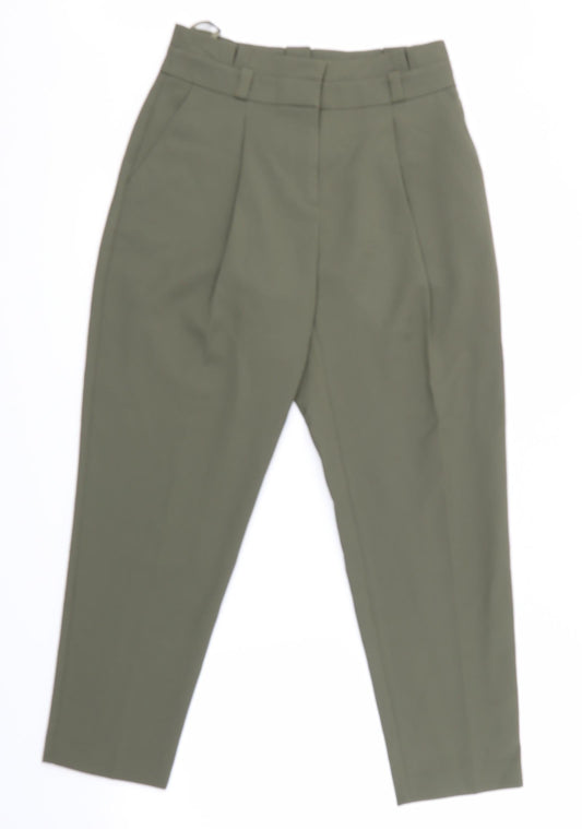 NewLook Womens Green Houndstooth  Trousers  Size 8