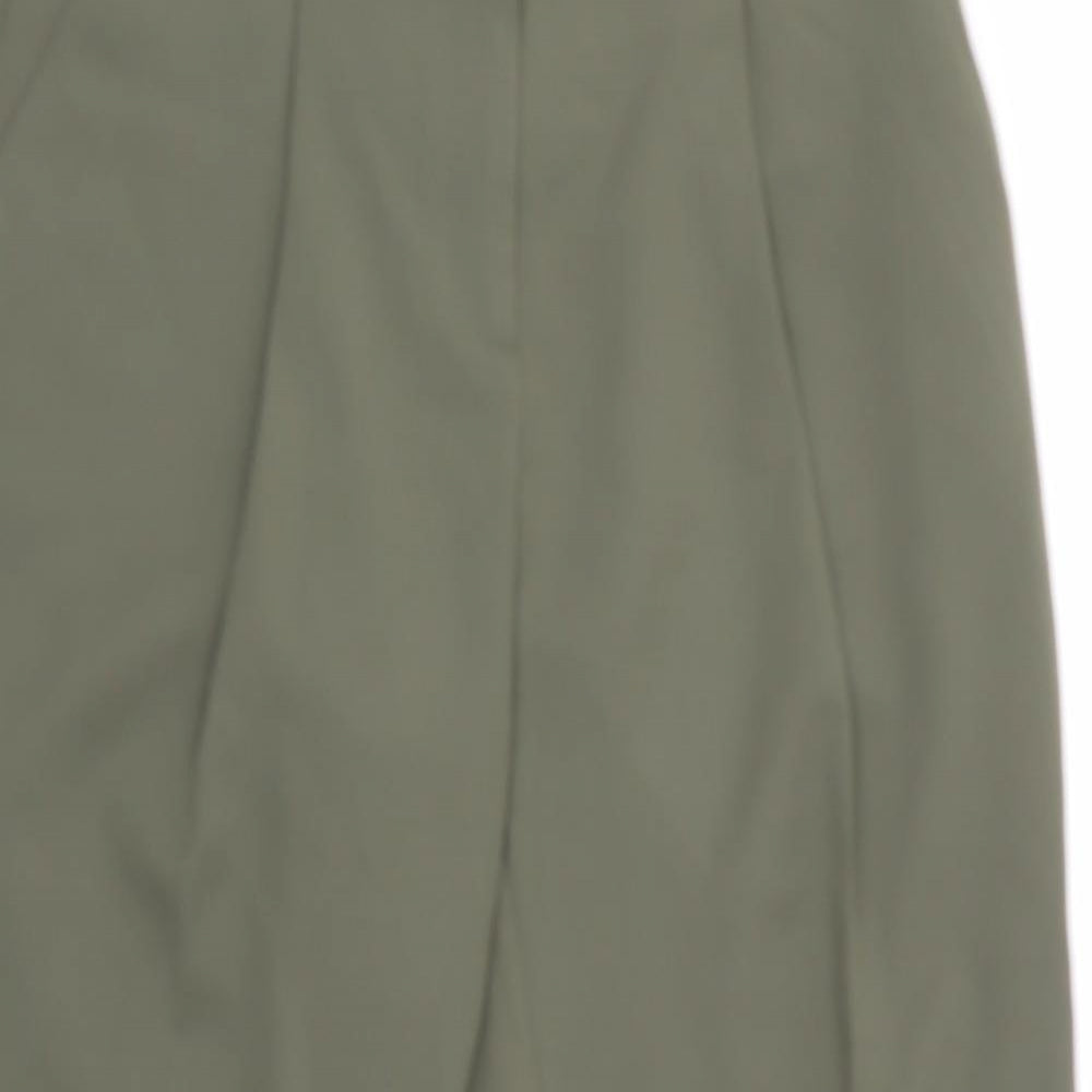 NewLook Womens Green Houndstooth  Trousers  Size 8