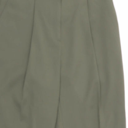 NewLook Womens Green Houndstooth  Trousers  Size 8