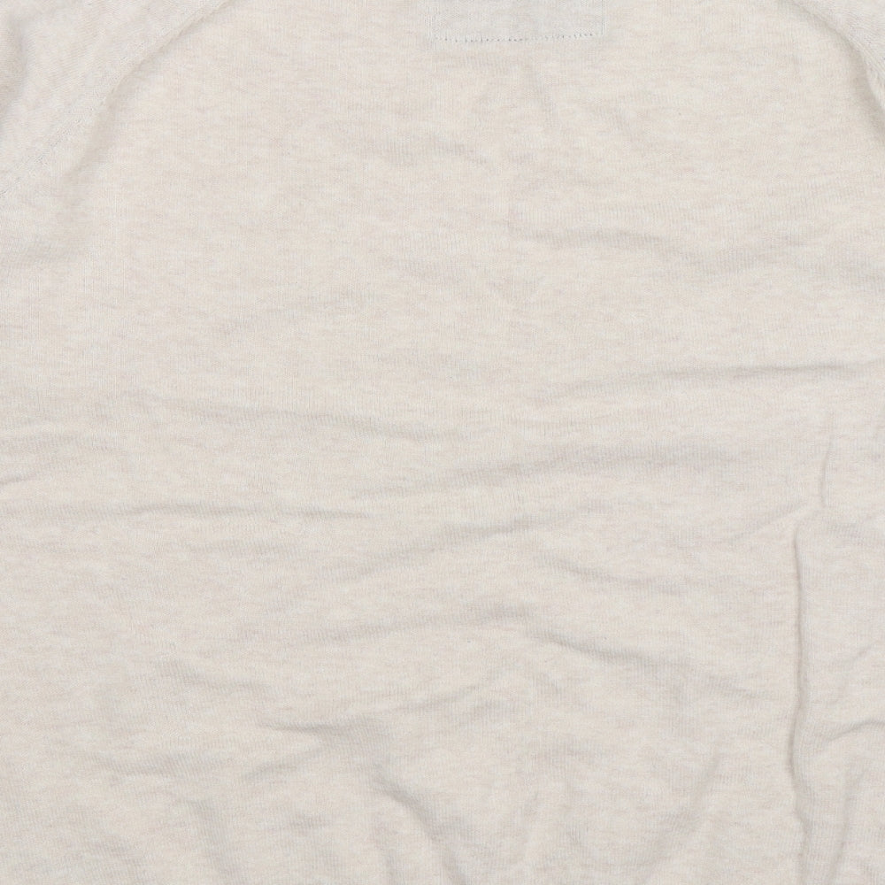 Cedar Wood State Mens Beige  Knit Pullover Jumper Size M