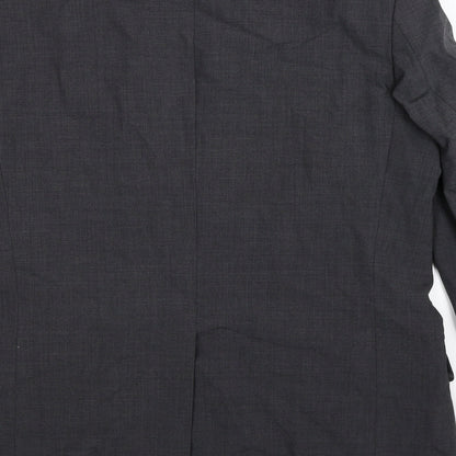 Mens UK Size 40 Marks and Spencer Regular Grey Suit Jacket