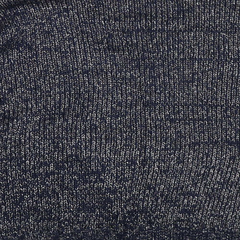 Cerulean Womens Blue  Knit Pullover Jumper Size XL  - Oversized