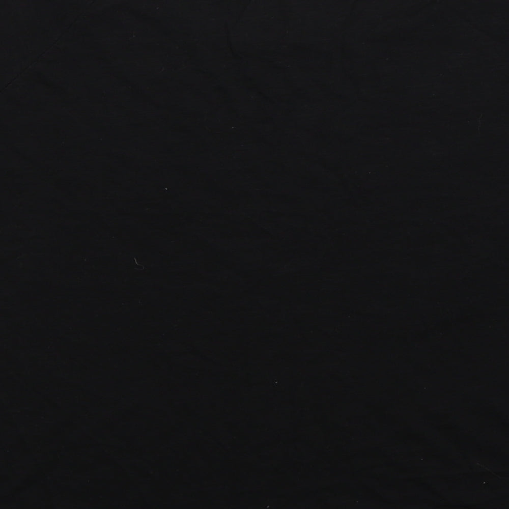 Womens UK Size 10 New Look Black Basic T-Shirt