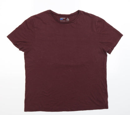 Womens UK Size L Topman Grey Basic T-Shirt
