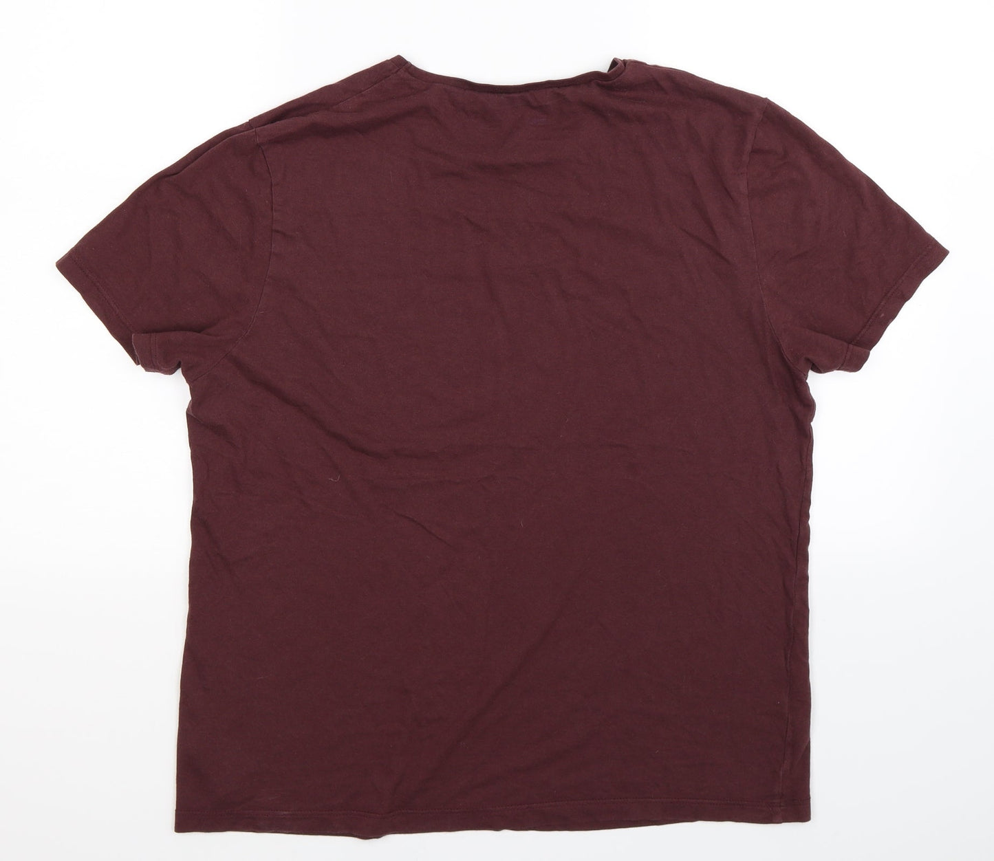 Womens UK Size L Topman Grey Basic T-Shirt