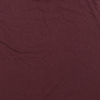 Womens UK Size L Topman Grey Basic T-Shirt