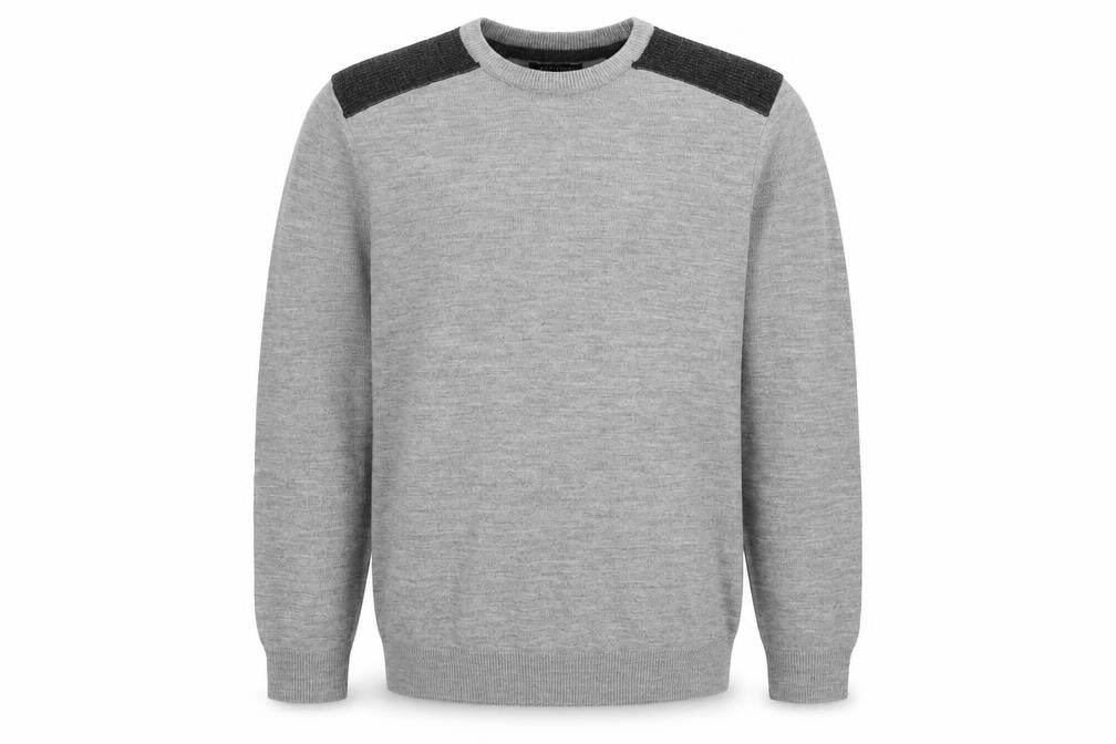 Mens UK Size M New Look Grey Pullover Jumper
