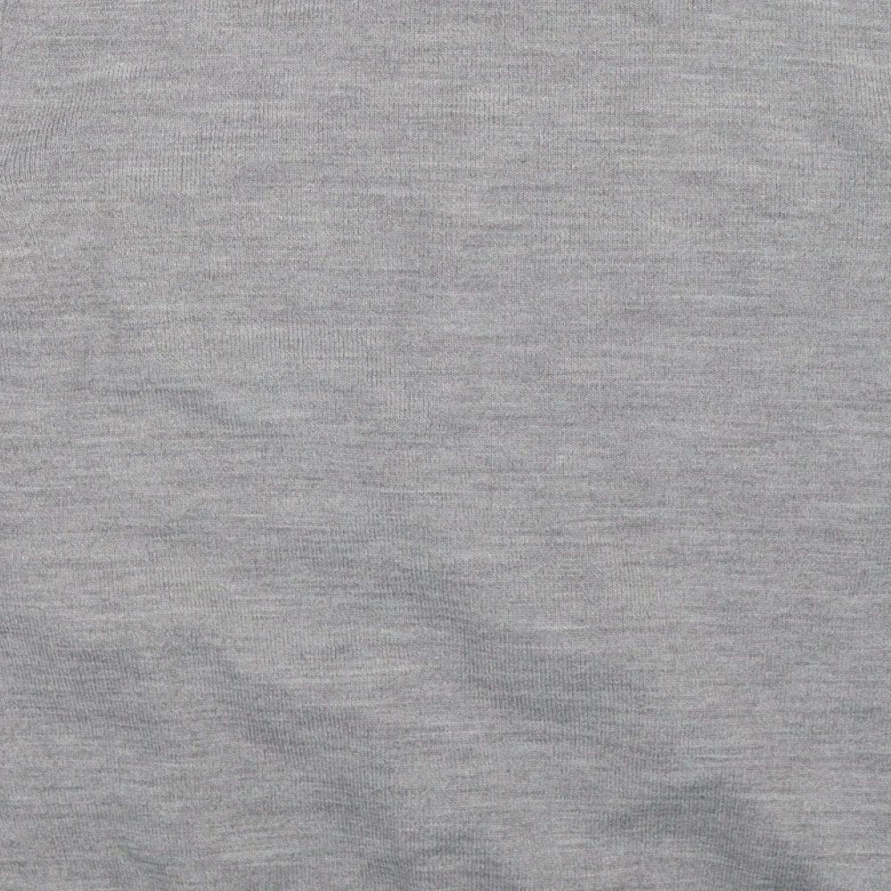 New Look Mens Grey  Knit Pullover Jumper Size M