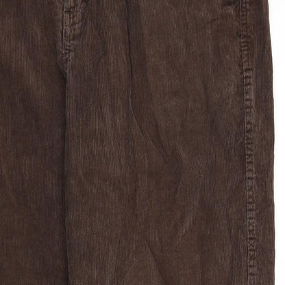 Stone Bay Mens Grey  Corduroy Trousers  Size 38 L33 in