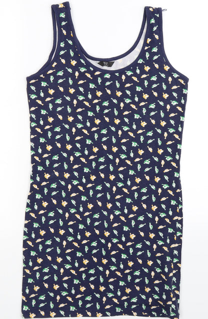 F&F Womens Blue   Tank Dress  Size 10