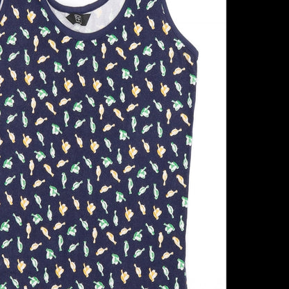 F&F Womens Blue   Tank Dress  Size 10