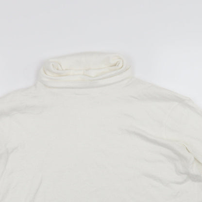 RESERVED Womens White   Pullover Jumper Size L