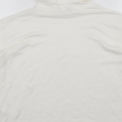 RESERVED Womens White   Pullover Jumper Size L